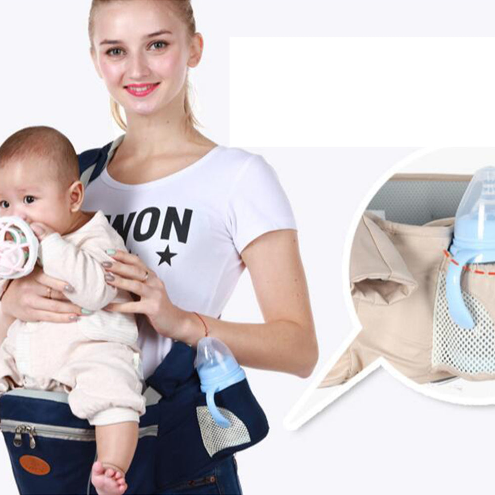 Infant Newborn Baby Hold Carrier Anti-slip Waist Belt Stool Chair Storage Pouch