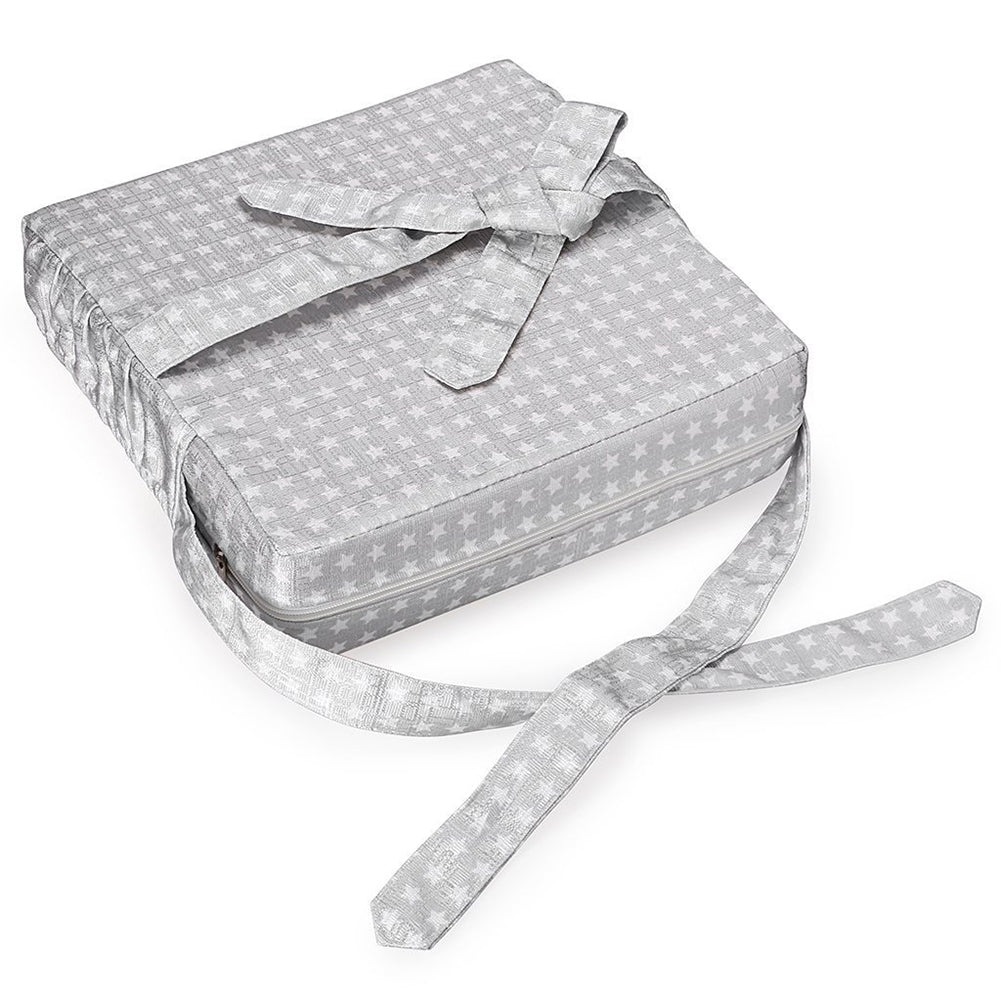 Star Pattern Baby Dining Chair Cushion Removable Kids Highchair Heightening Pad