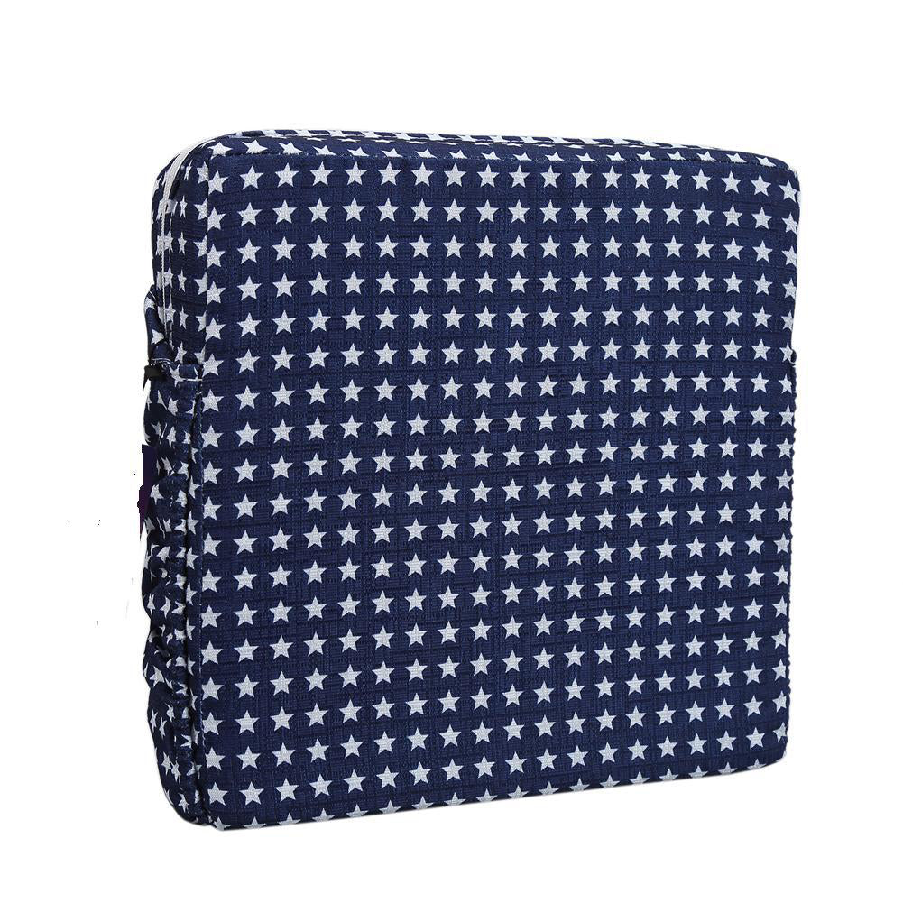 Star Pattern Baby Dining Chair Cushion Removable Kids Highchair Heightening Pad