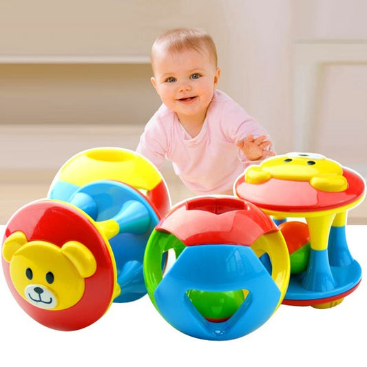 Funny Baby Grasping Rattles Ball Kids Jingle Bell Educational Intellectual Toy