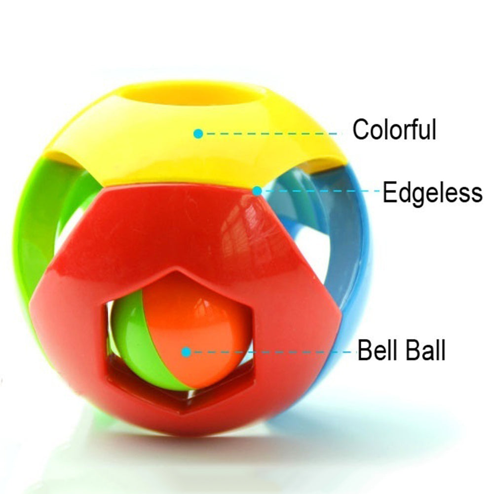 Funny Baby Grasping Rattles Ball Kids Jingle Bell Educational Intellectual Toy