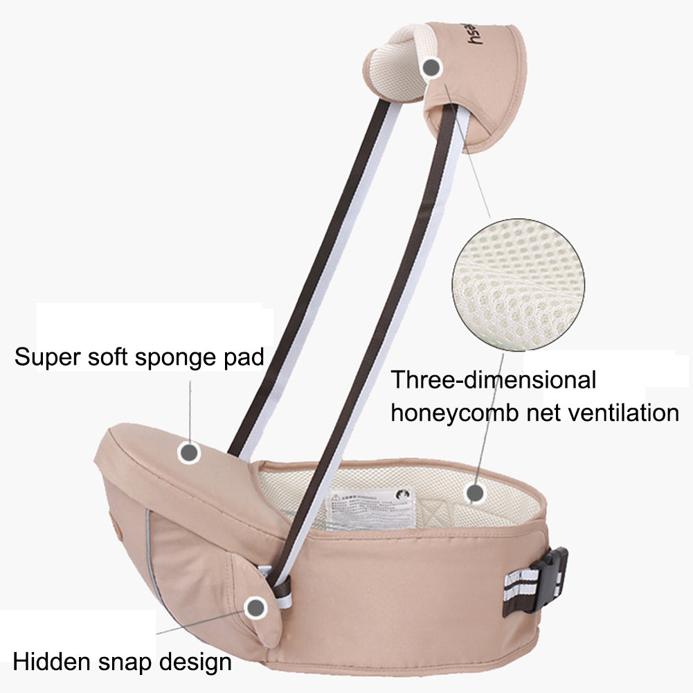 Breathable Baby Infant Carrier Stool Hold Sling Straps Waist Belt Hip Seat