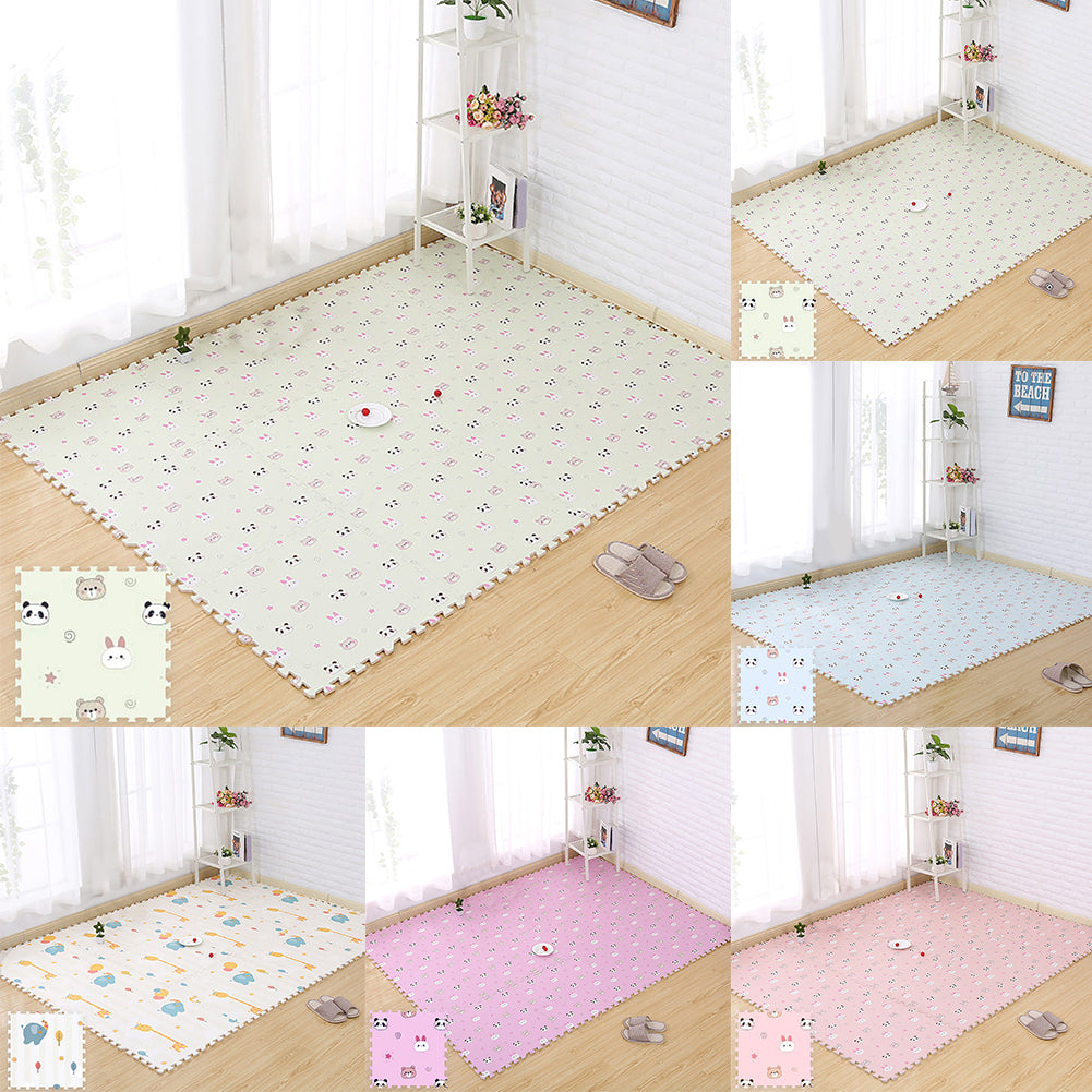 EVA Foam Cartoon Baby Kids Puzzle Gym Crawling Play Mats Floor Carpet Rug Pad