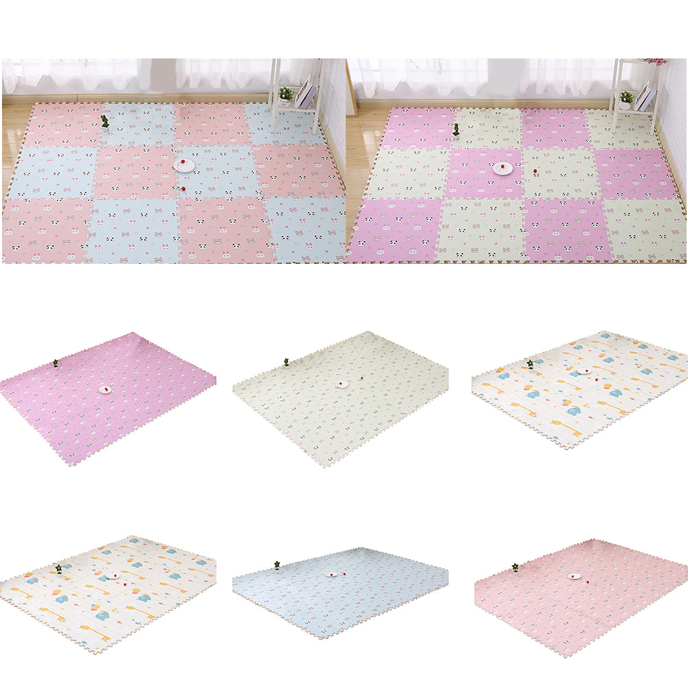 EVA Foam Cartoon Baby Kids Puzzle Gym Crawling Play Mats Floor Carpet Rug Pad