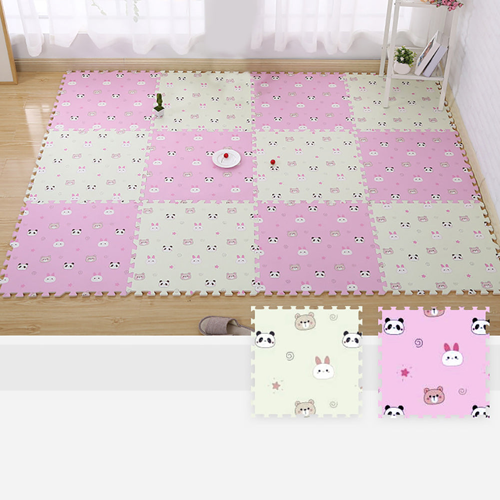EVA Foam Cartoon Baby Kids Puzzle Gym Crawling Play Mats Floor Carpet Rug Pad