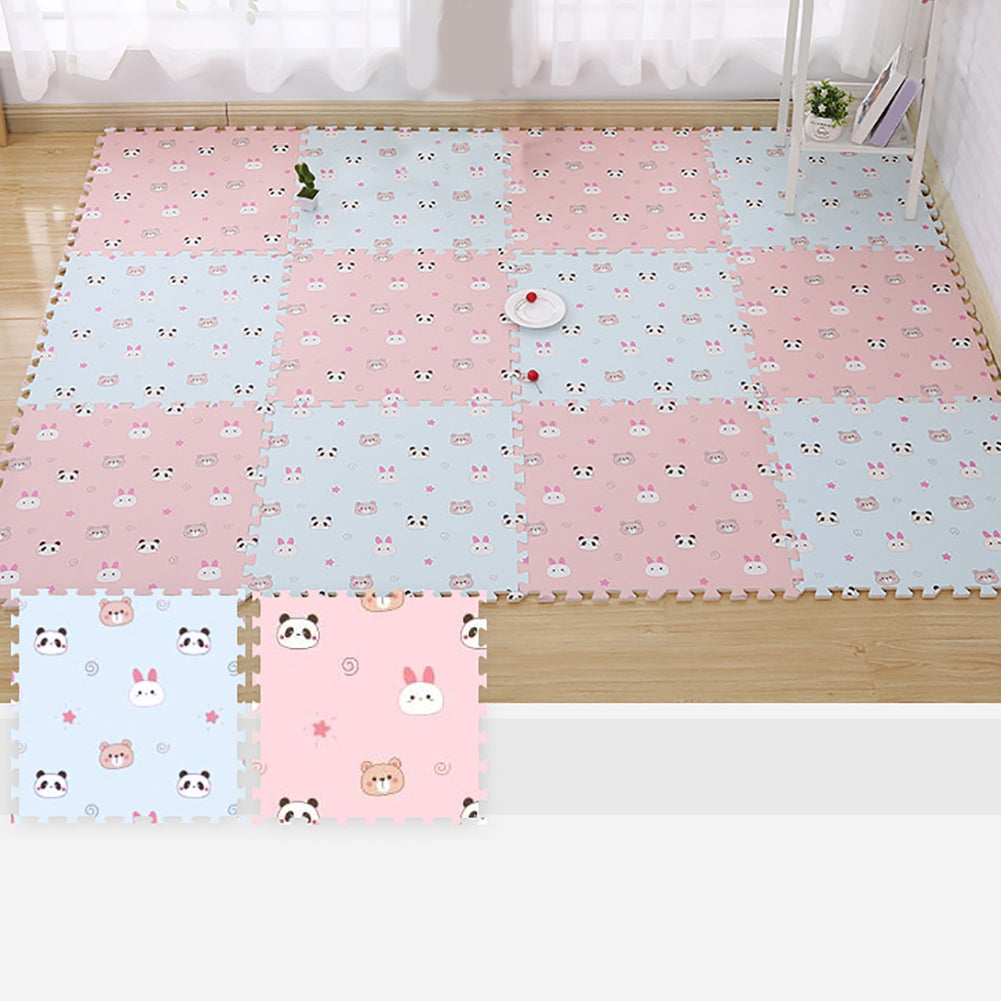 EVA Foam Cartoon Baby Kids Puzzle Gym Crawling Play Mats Floor Carpet Rug Pad