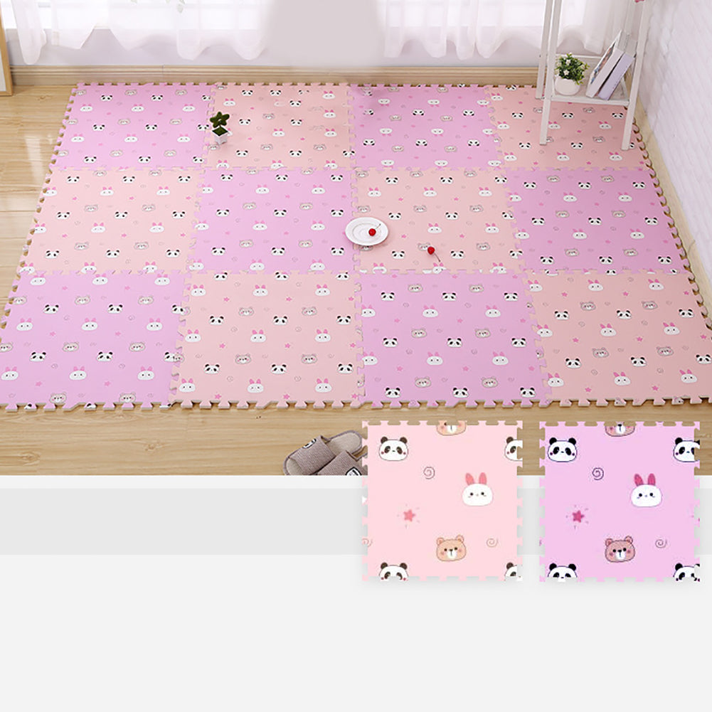 EVA Foam Cartoon Baby Kids Puzzle Gym Crawling Play Mats Floor Carpet Rug Pad