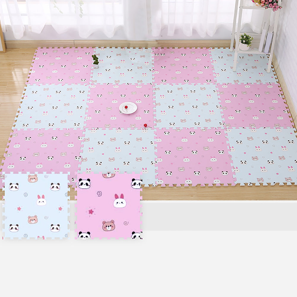 EVA Foam Cartoon Baby Kids Puzzle Gym Crawling Play Mats Floor Carpet Rug Pad