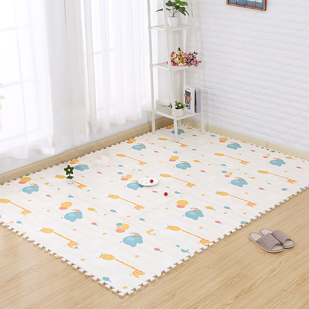 EVA Foam Cartoon Baby Kids Puzzle Gym Crawling Play Mats Floor Carpet Rug Pad