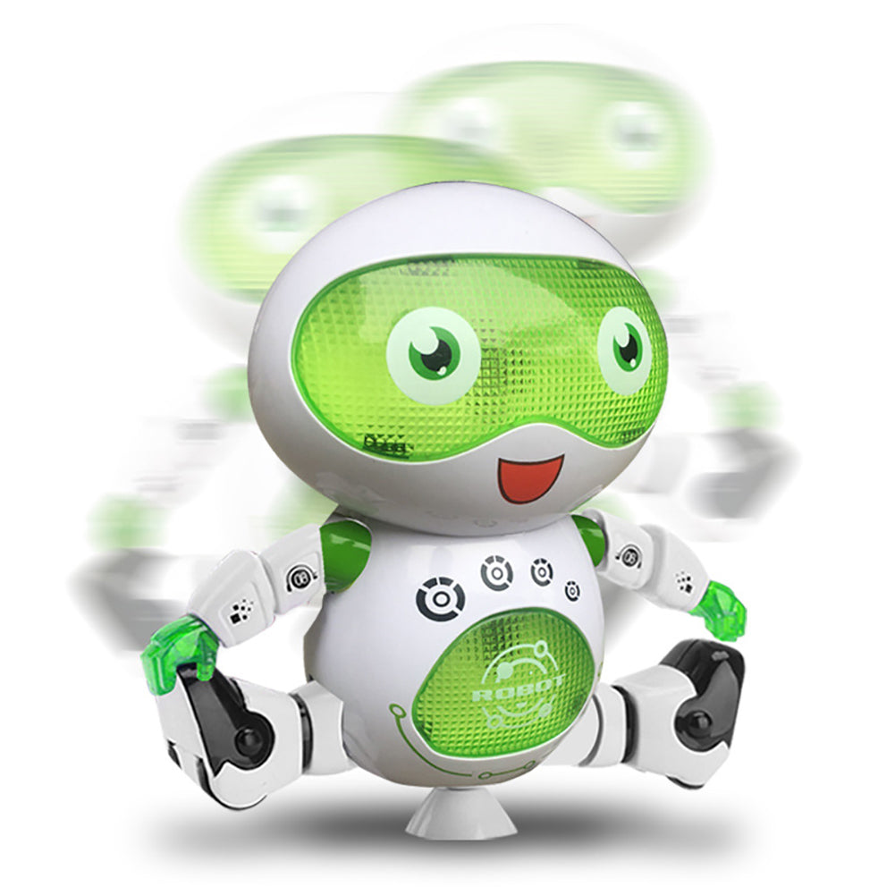 Creative Electronic Walking Dancing Rotating Smart Robot Kids Music Light Toy