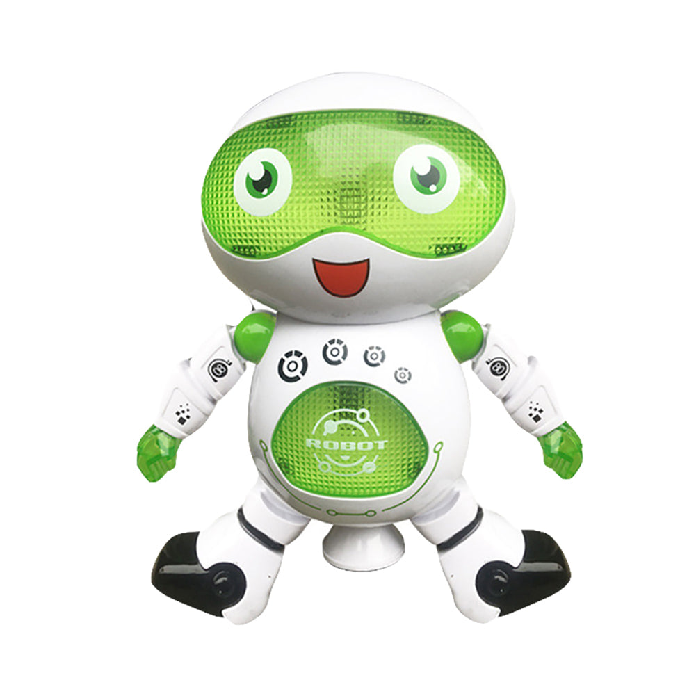 Creative Electronic Walking Dancing Rotating Smart Robot Kids Music Light Toy