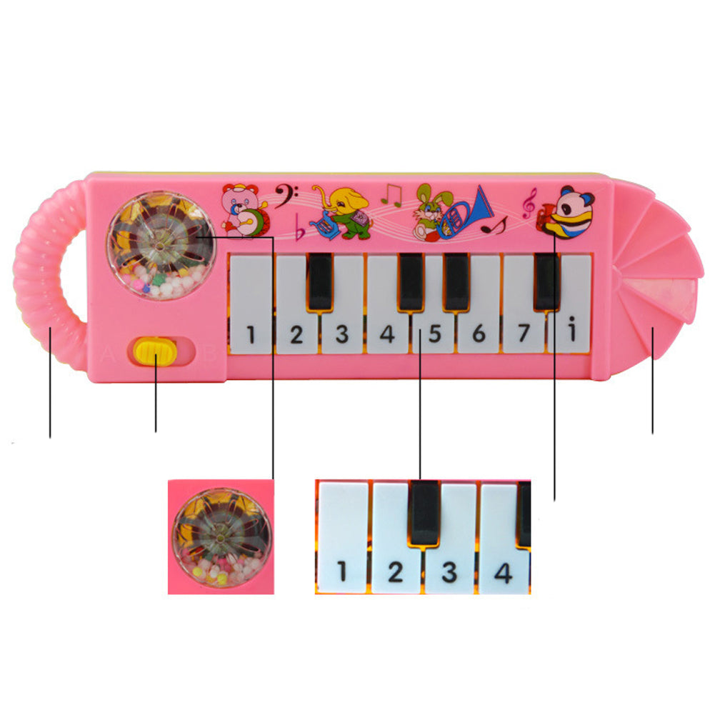 8 Keys Early Educational Electric Piano Musical Instrument Baby Kids Toy Gift