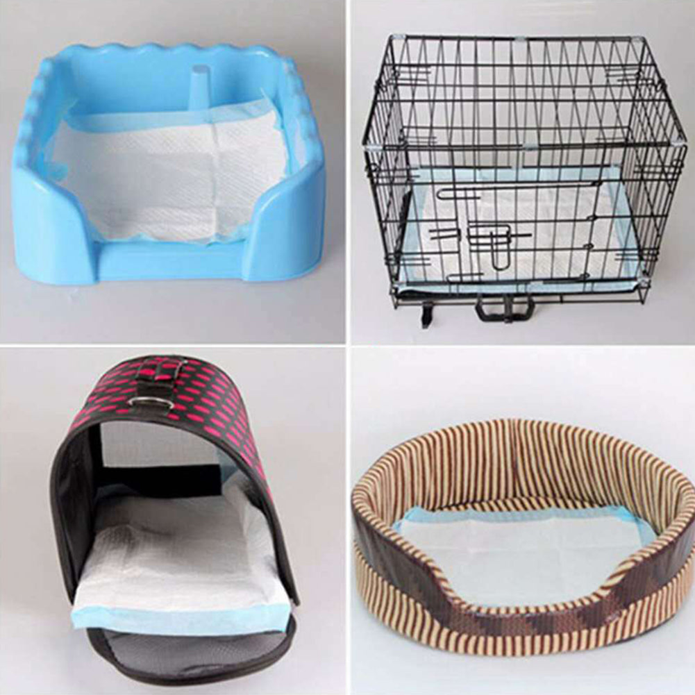 50Pcs Dog Cat Rabbit Diapers Sanitary Deodorant Nappy Pad Mat Pet Supplies