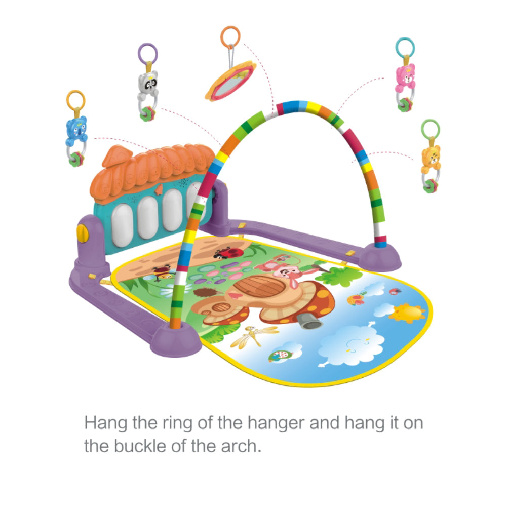 Toddler Infant Baby Musical Piano Gym Play Mat Floor Crawling Game Blanket Toy