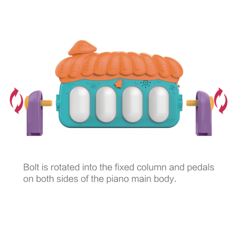 Toddler Infant Baby Musical Piano Gym Play Mat Floor Crawling Game Blanket Toy