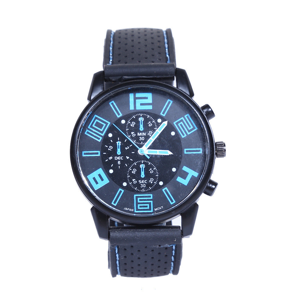 Men Watch Men Fashion Stainless Steel Sport Cool Quartz Hours Wrist Analog Watch