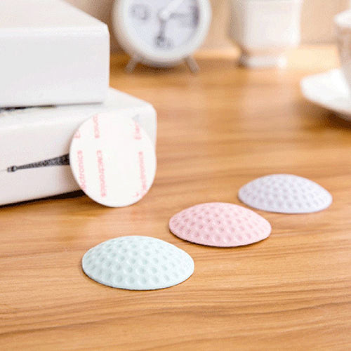 Self Adhesive Wall Buffer Stop Protector Door Handle Bumper Stopper Rubber Stop