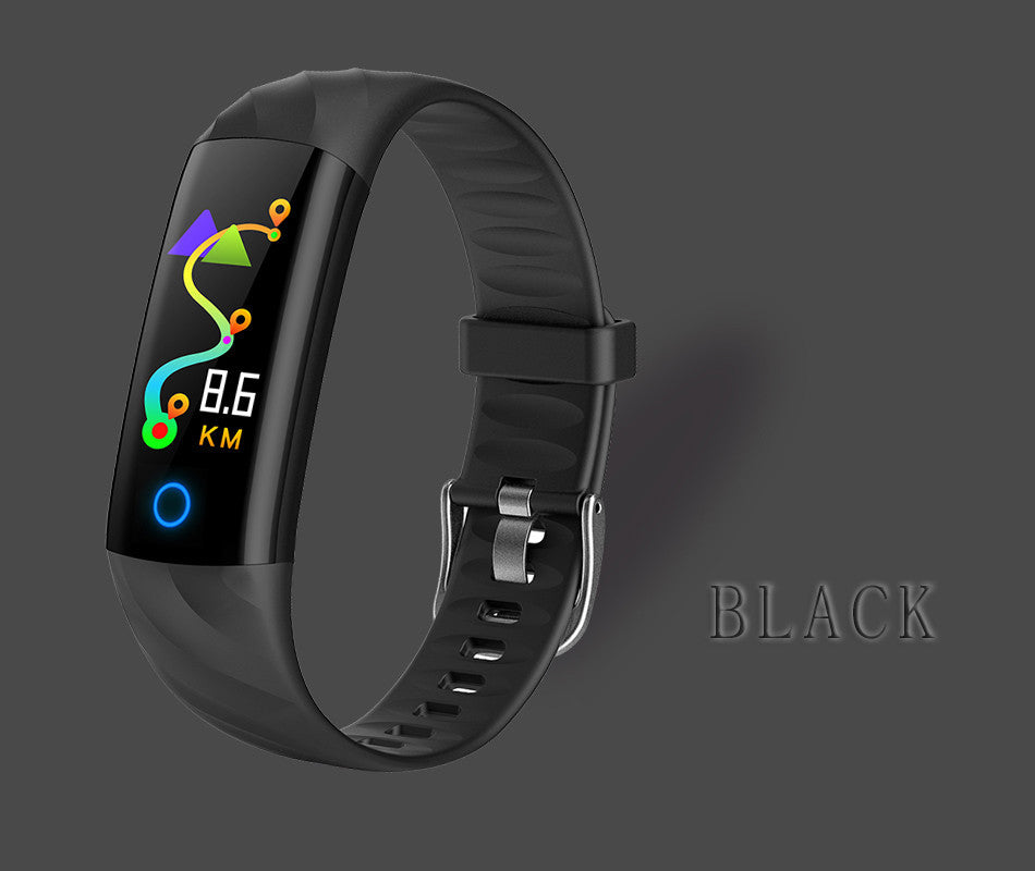 Smart Bracelet Ip68 Waterproof Smart Wristband Bluetooth Smart Band Blood Pressure Heart Fitness Tracker Color Screen