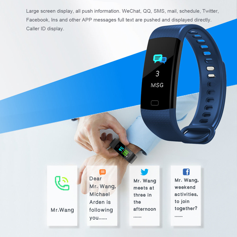 Smart Wristbands Smart Band Fitness Bracelet Pressure Blood Oxygen Monitoring Smart Bracelet For Adult