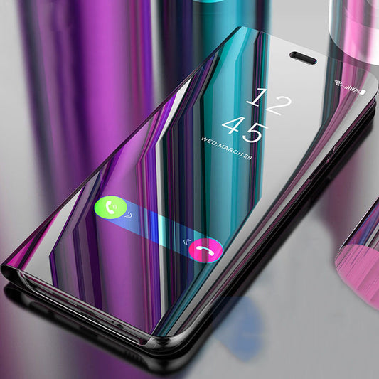 Mirror Flip Smartphone Case for  Samsung S9Plus/S9/s8plus/S8/S7Edge/S7/S6Edge/S6