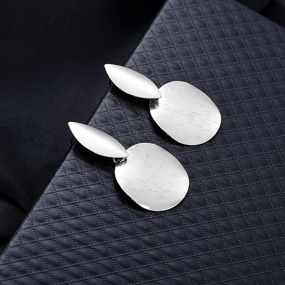 Fashion Women Alloy Round Dangle Stud Earrings Statement Party Jewelry Gift