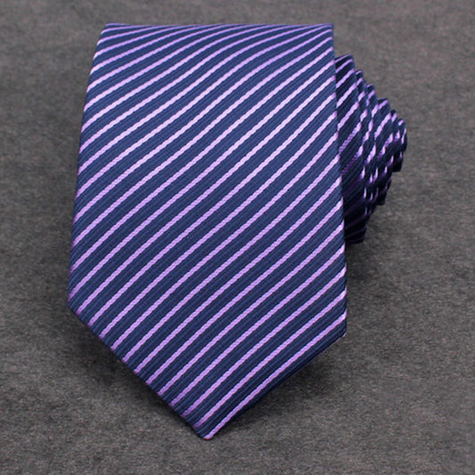 Men Wedding Party Polyester Silk Leisure Necktie Tie