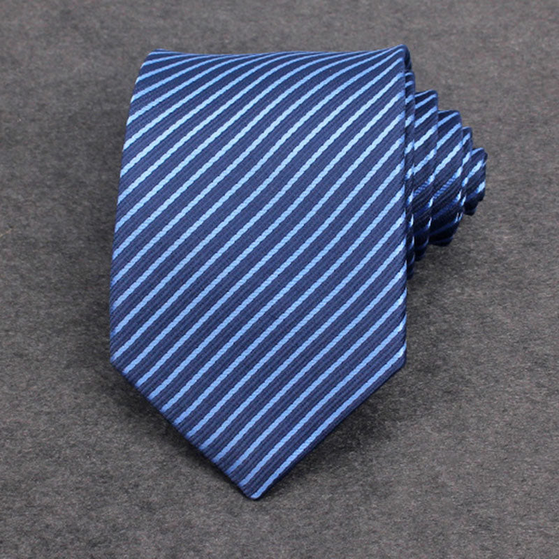 Men Wedding Party Polyester Silk Leisure Necktie Tie