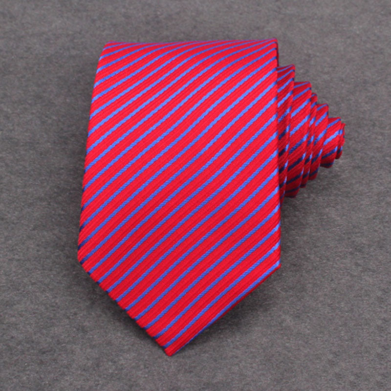 Men Wedding Party Polyester Silk Leisure Necktie Tie