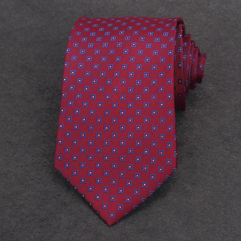 Men Wedding Party Polyester Silk Leisure Necktie Tie