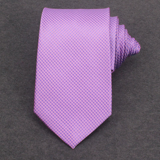 Men Wedding Party Polyester Silk Leisure Necktie Tie