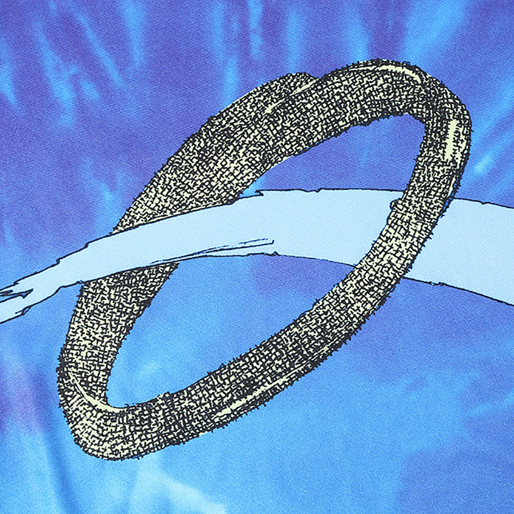 Men's Spring Summer Short Sleeve 3D Loose O Collar T-Shirt Fashion Print Top