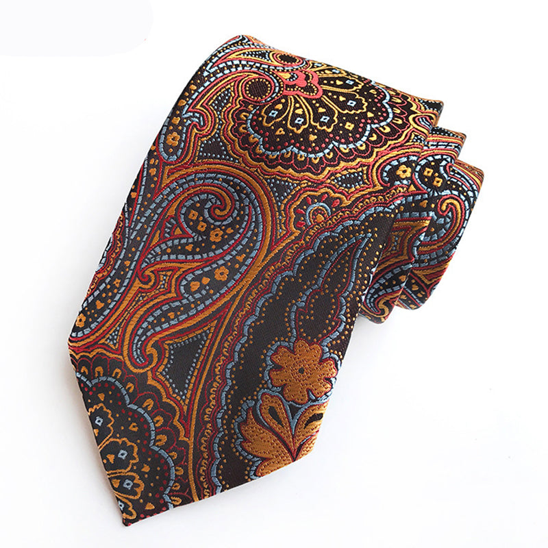 Men Wedding Party Polyester Silk Leisure Necktie Tie