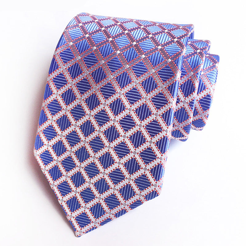 Men Wedding Party Polyester Silk Leisure Necktie Tie