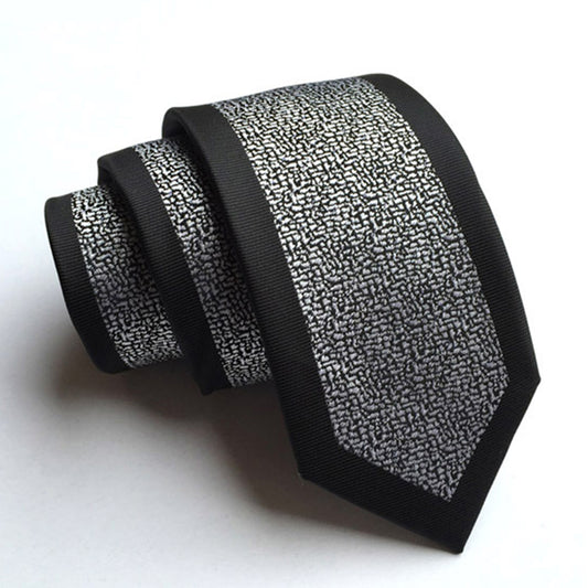 Men Wedding Party Polyester Silk Leisure Necktie Tie