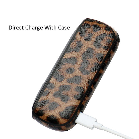 Leopard PU Leather Cover for IQOS 3.0 Case Cigarette Protective Sleeve