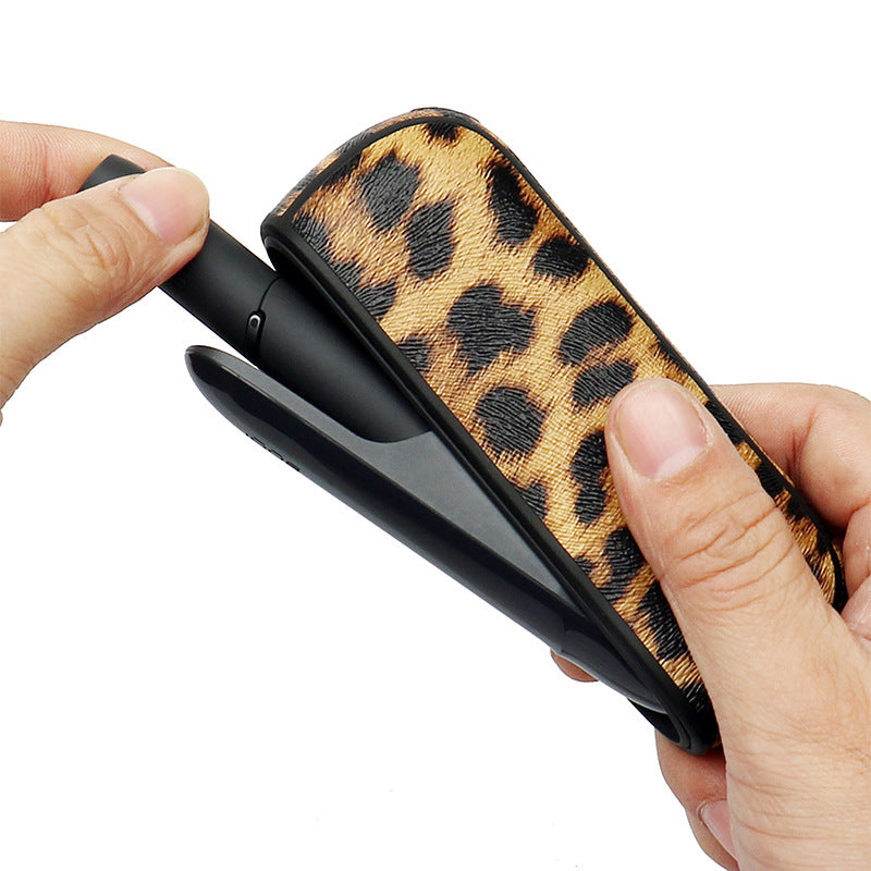 Leopard PU Leather Cover for IQOS 3.0 Case Cigarette Protective Sleeve