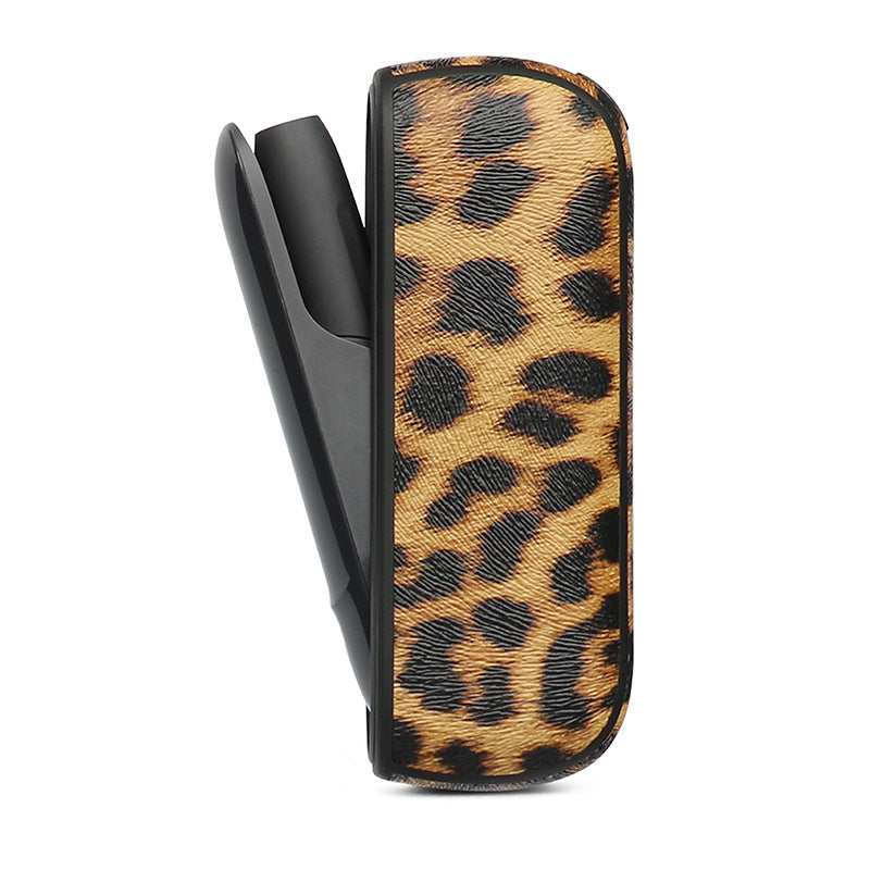 Leopard PU Leather Cover for IQOS 3.0 Case Cigarette Protective Sleeve