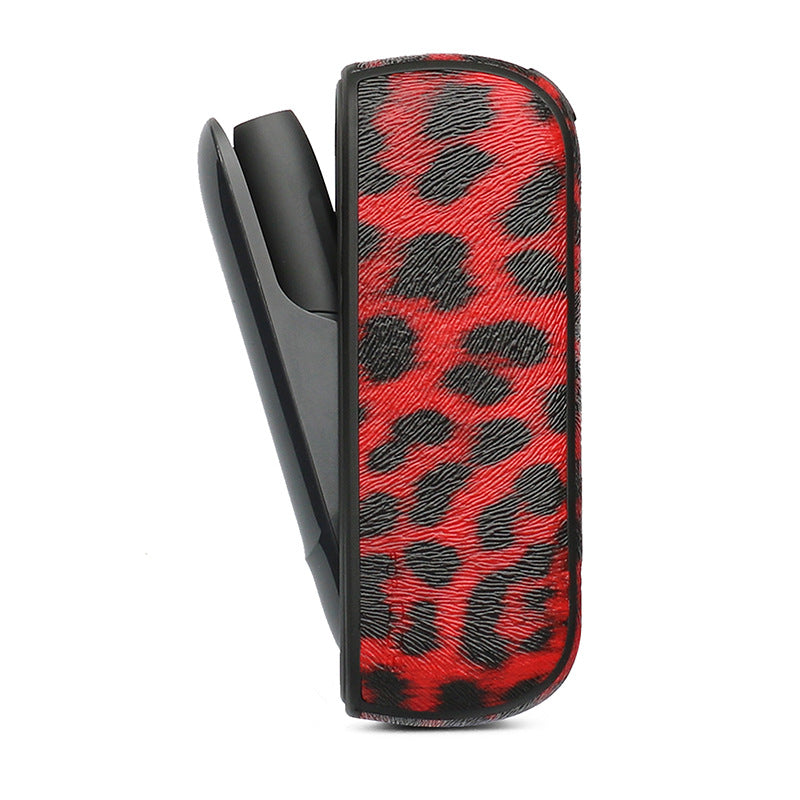 Leopard PU Leather Cover for IQOS 3.0 Case Cigarette Protective Sleeve