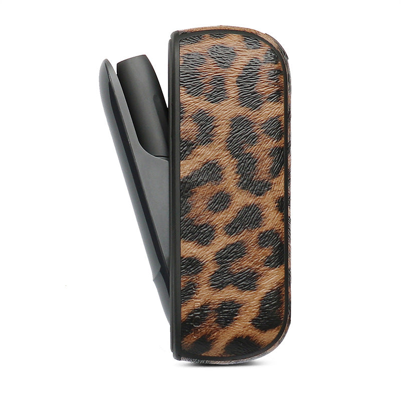 Leopard PU Leather Cover for IQOS 3.0 Case Cigarette Protective Sleeve