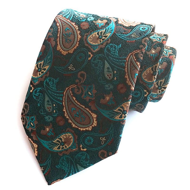 Men Wedding Party Polyester Silk Leisure Necktie Tie