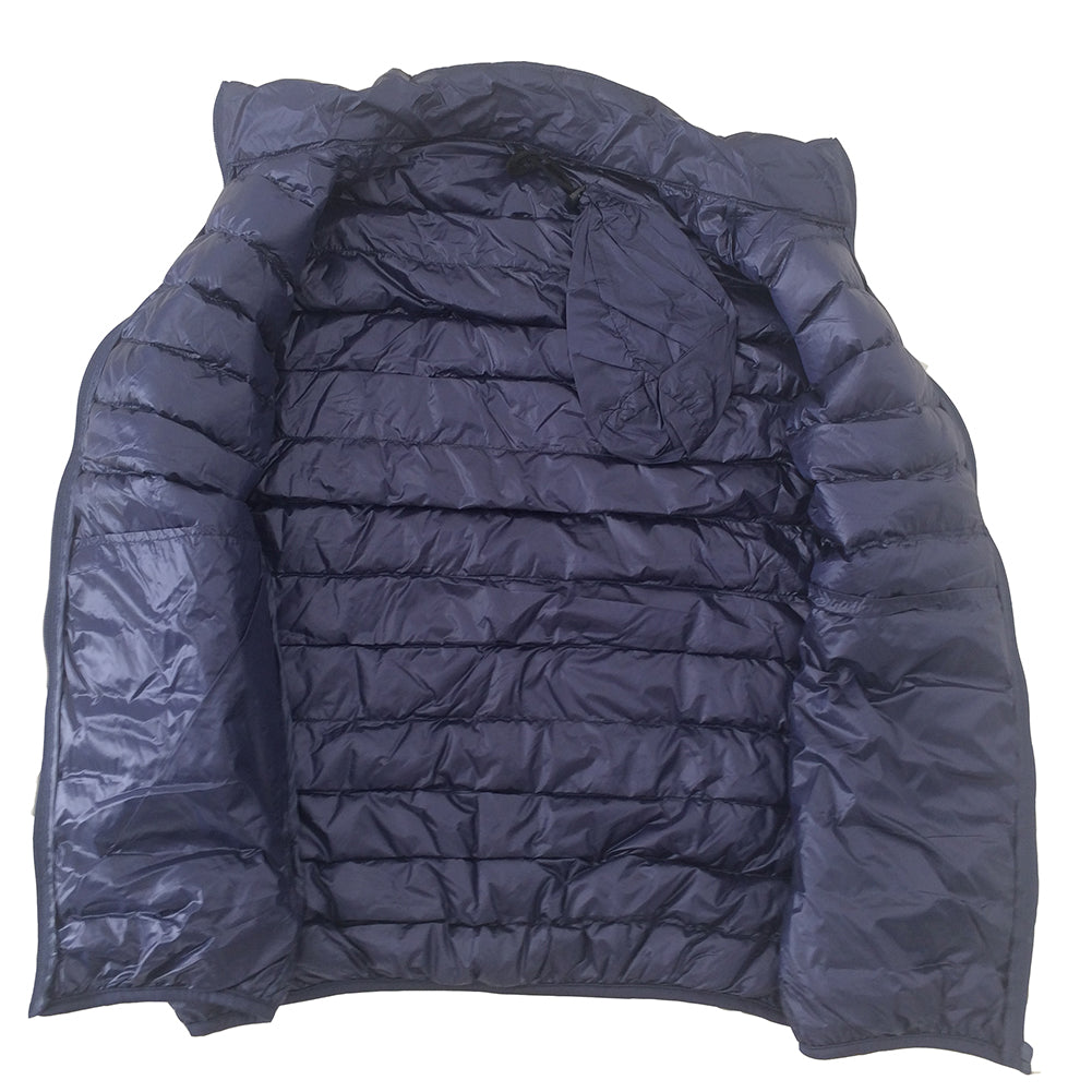 Men's Fashion Warm Stand Collar Sleeveless Nylon Jacket Thicken Vest Waistcoat