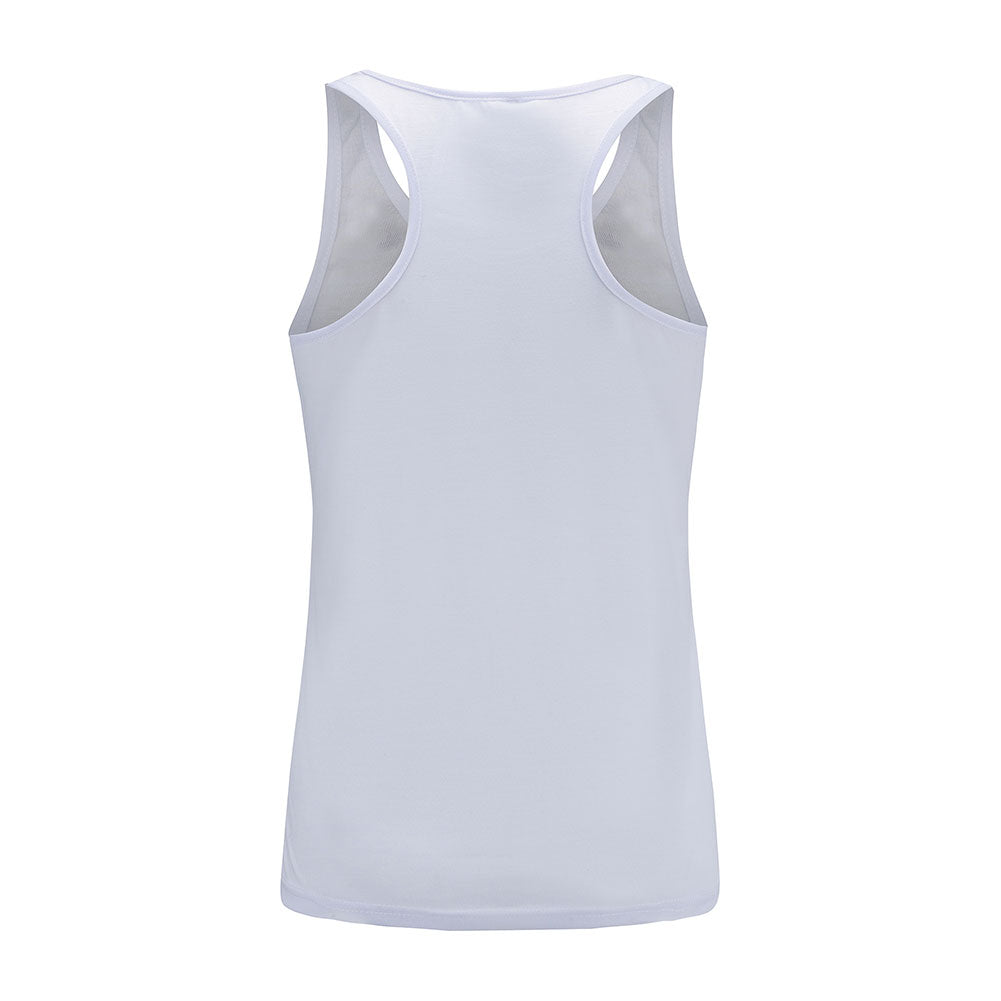 Letters Design Sleeveless Round Neck Men Sport Fitness Running Summer Vest Top