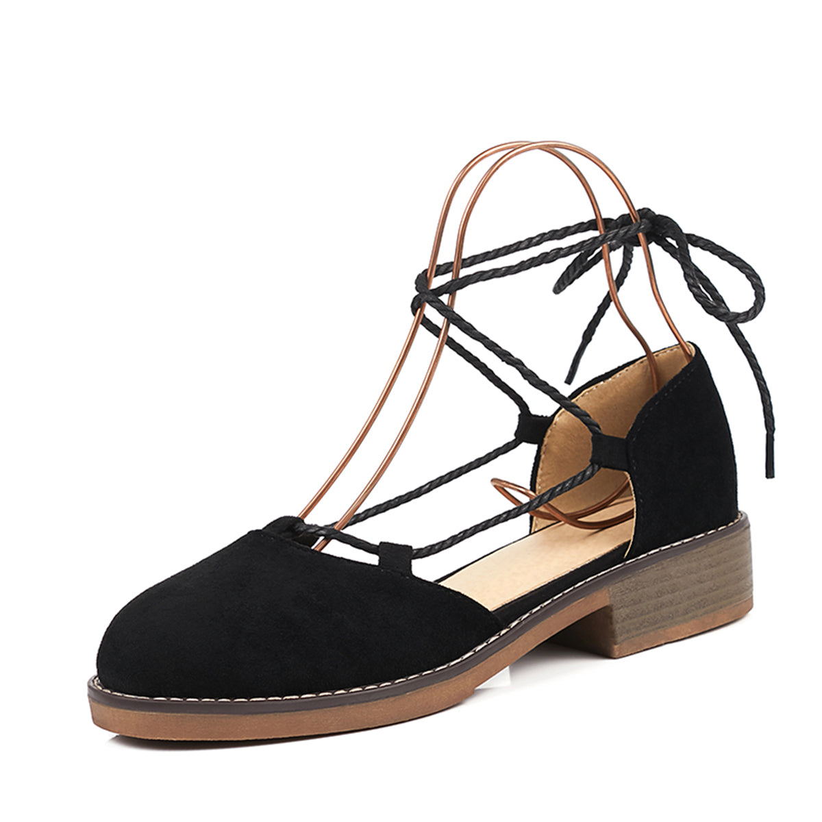 Sweet Spring Flat Bottom Ribbon Sandals