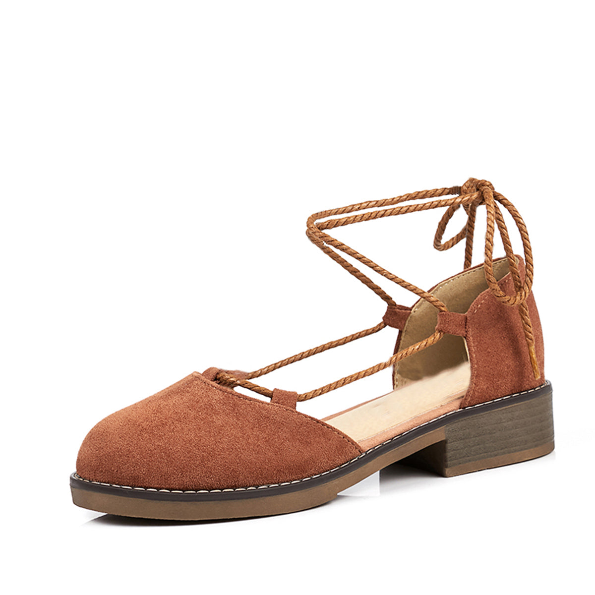 Sweet Spring Flat Bottom Ribbon Sandals