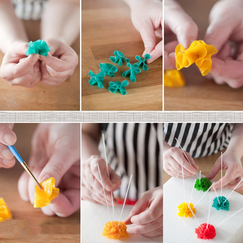 6Pcs/Set Round Shape Fondant Baking Mold Biscuit Cookie Cake Decorative Cutter