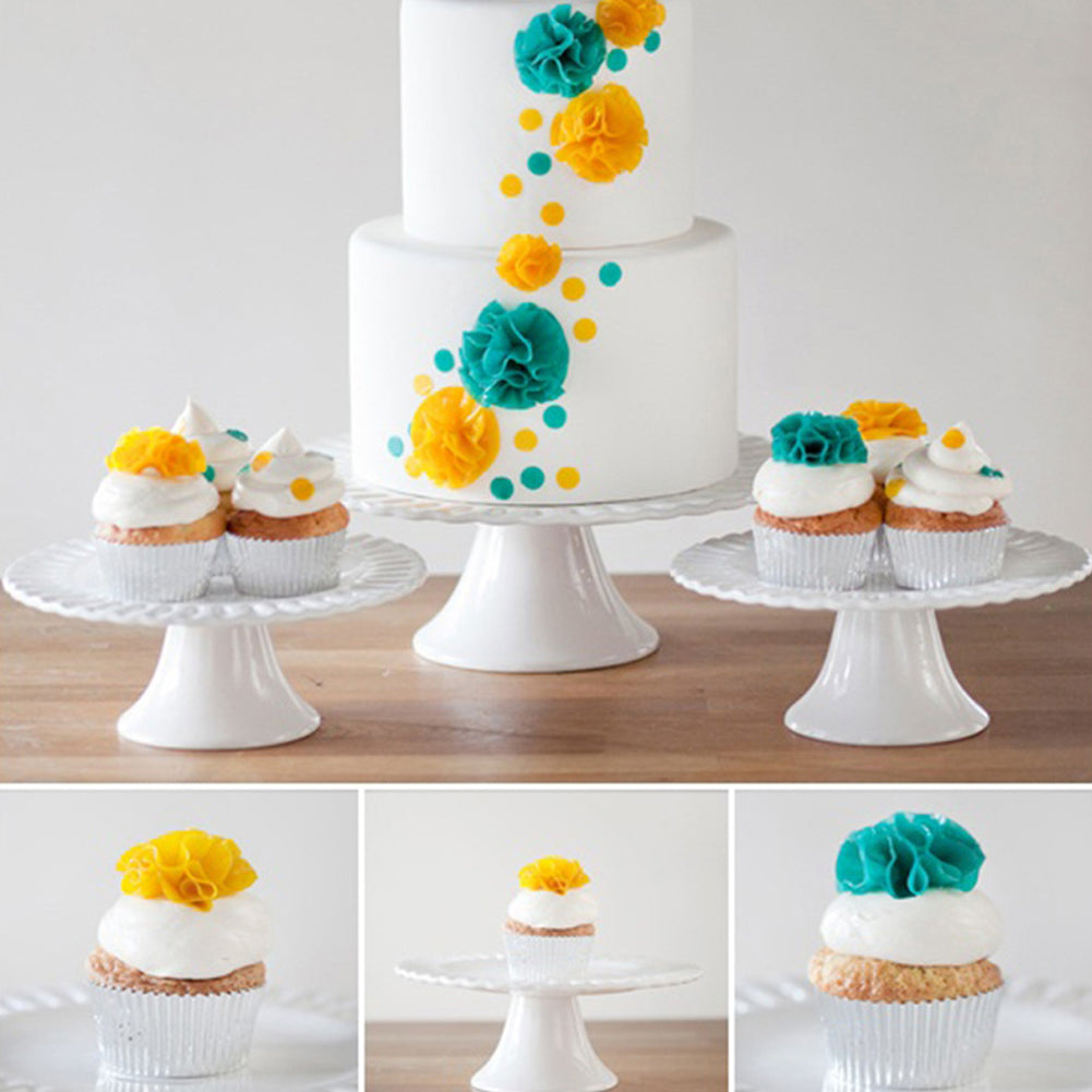 6Pcs/Set Round Shape Fondant Baking Mold Biscuit Cookie Cake Decorative Cutter