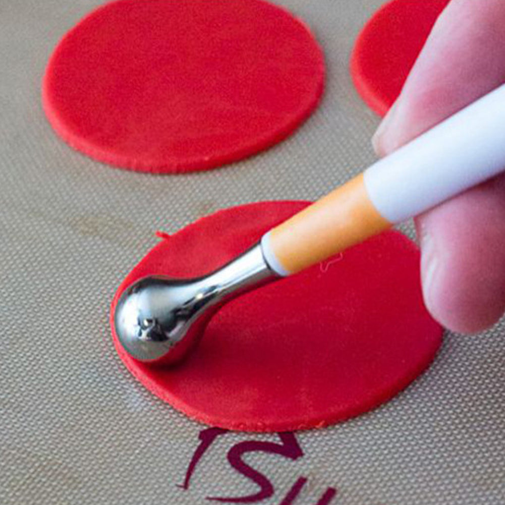 6Pcs/Set Round Shape Fondant Baking Mold Biscuit Cookie Cake Decorative Cutter