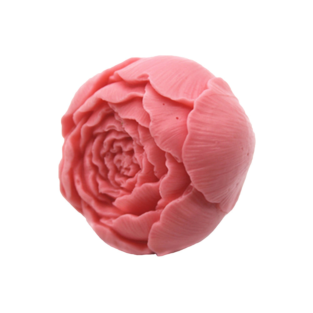3D Rose Flower Candle Soap Mold Silicone Cake Decorating Tool DIY Bakeware