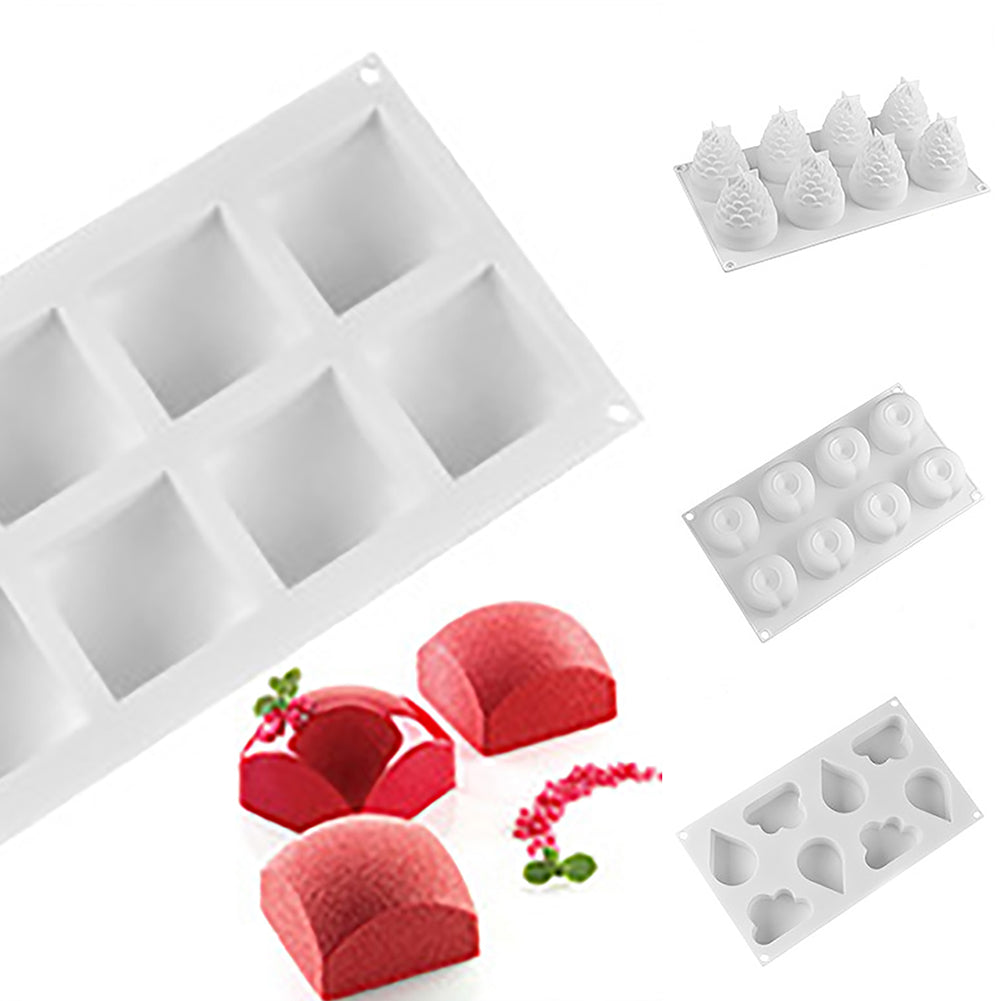 Fruits Silicone Cake Mould Mousse Muffin Maker Mold DIY Decorating Baking Tool