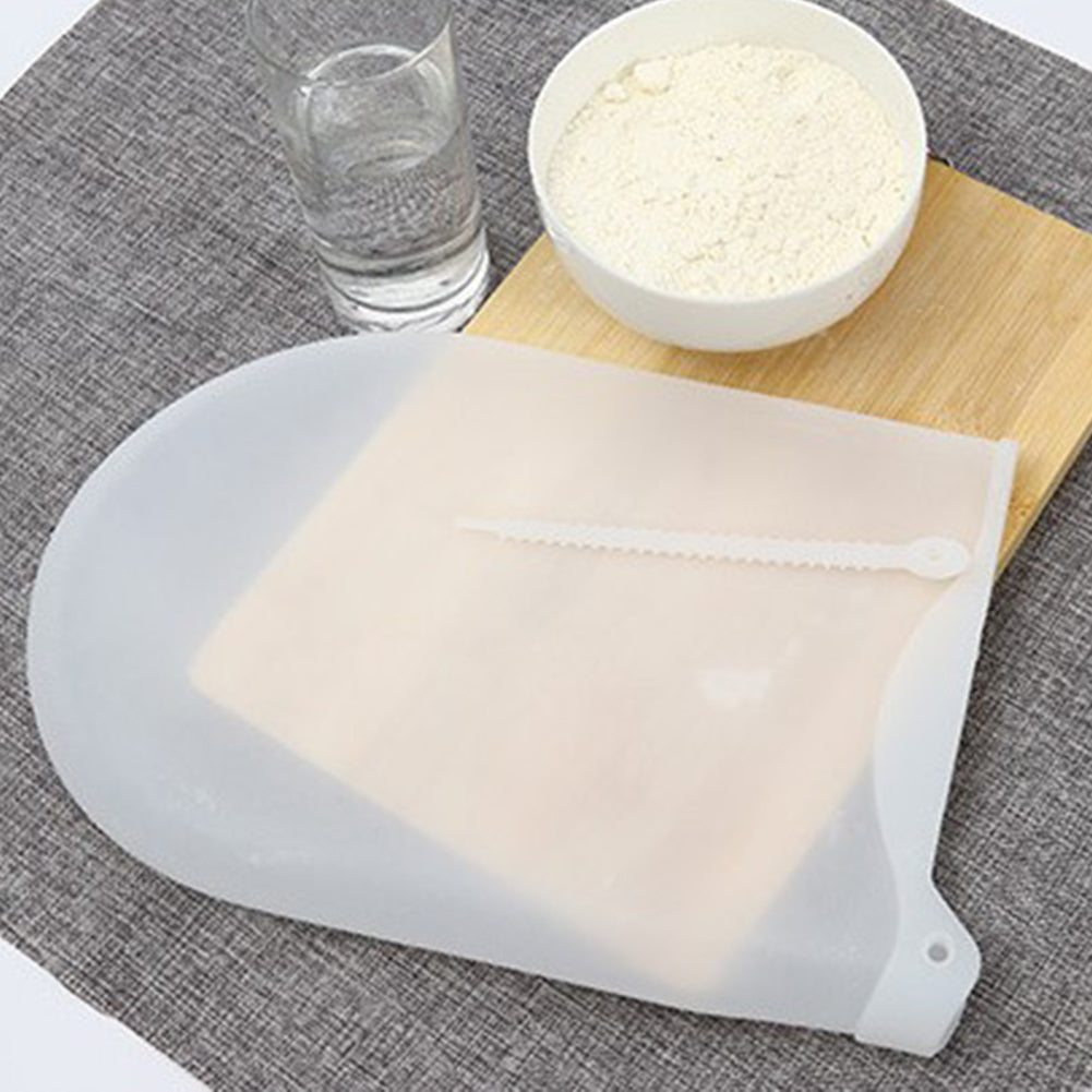 Cooking Pastry Soft Silicone Kneading Dough Flour-mixing Bag Kitchen Baking Tool
